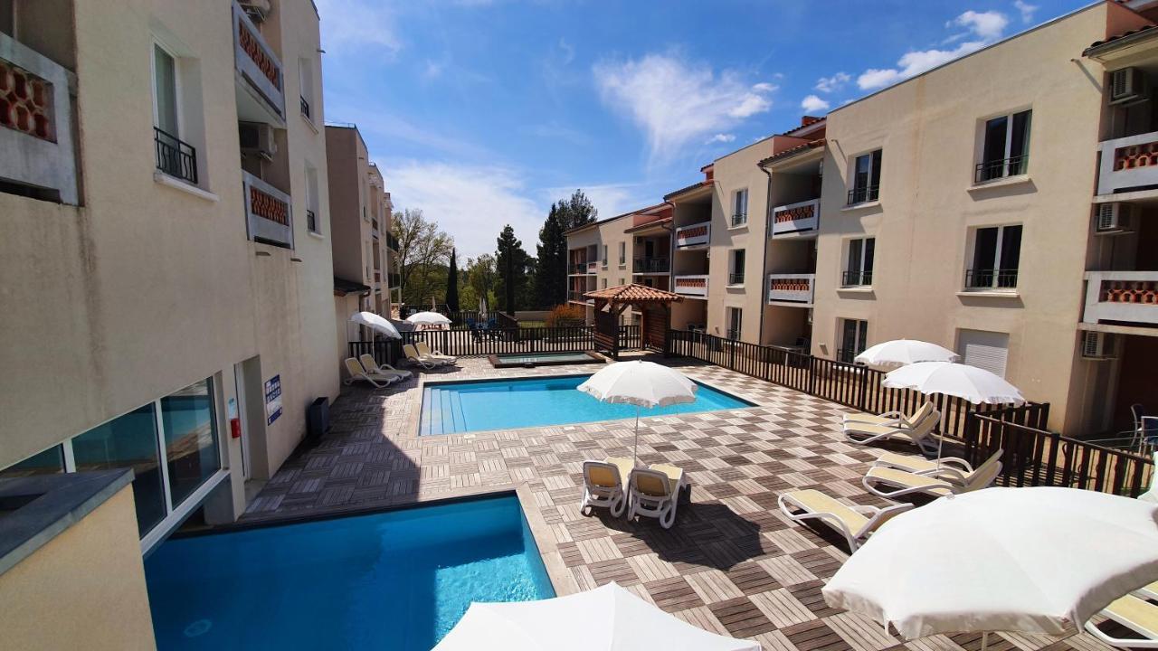 La Terrasse De L'Imbut - Climatisation & Piscine Gréoux-les-Bains Exterior foto